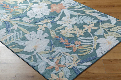 Lamark Coastal Olive Area Rug