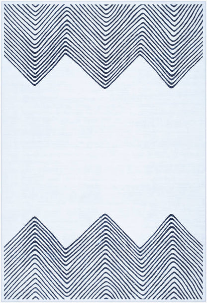 Anneke Modern Off-White Washable Area Rug