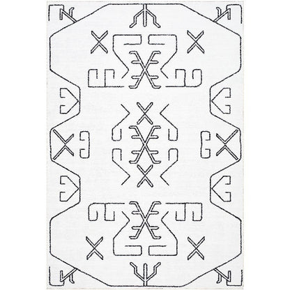 Celisa Modern Ivory Washable Area Rug