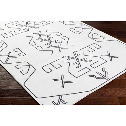 Celisa Modern Ivory Washable Area Rug