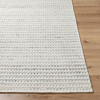 Emanuela Cottage Light Silver Area Rug
