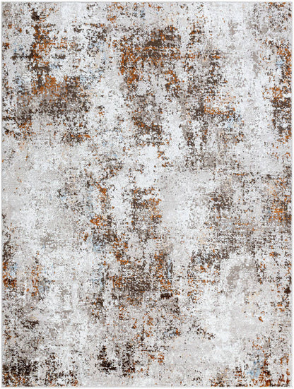 Stacia Rustic Dark Brown Area Rug