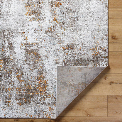 Stacia Rustic Dark Brown Area Rug