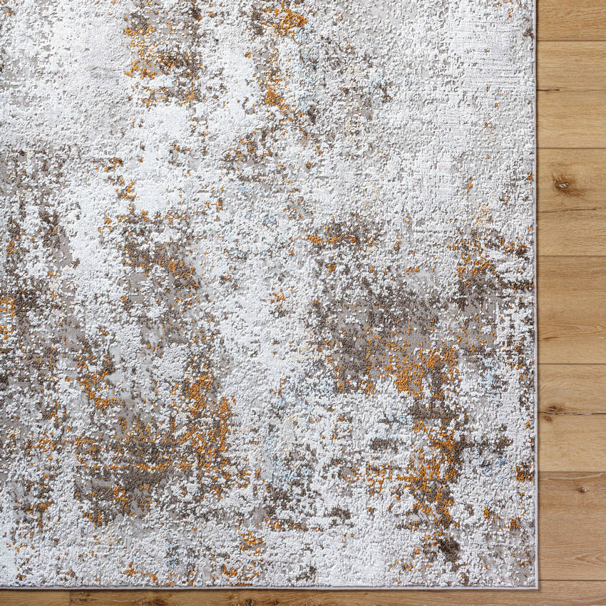 Stacia Rustic Dark Brown Area Rug