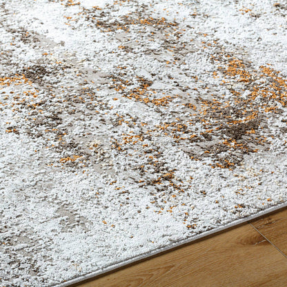 Stacia Rustic Dark Brown Area Rug