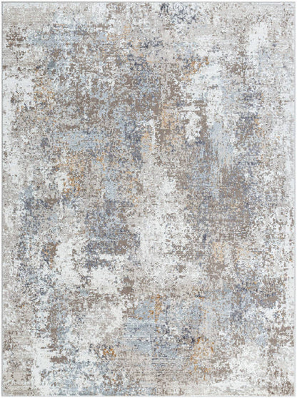 Susette Rustic Charcoal/Light Brown Area Rug