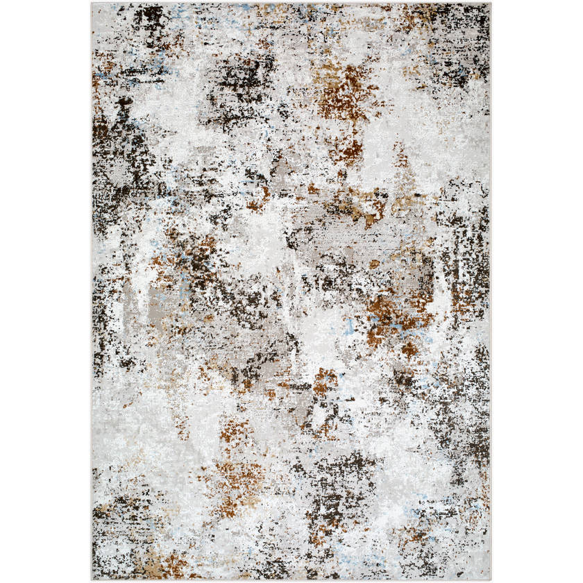 Stephonie Rustic Dark Brown Area Rug