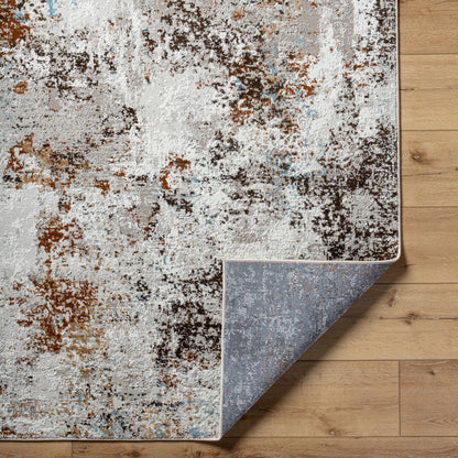 Stephonie Rustic Dark Brown Area Rug