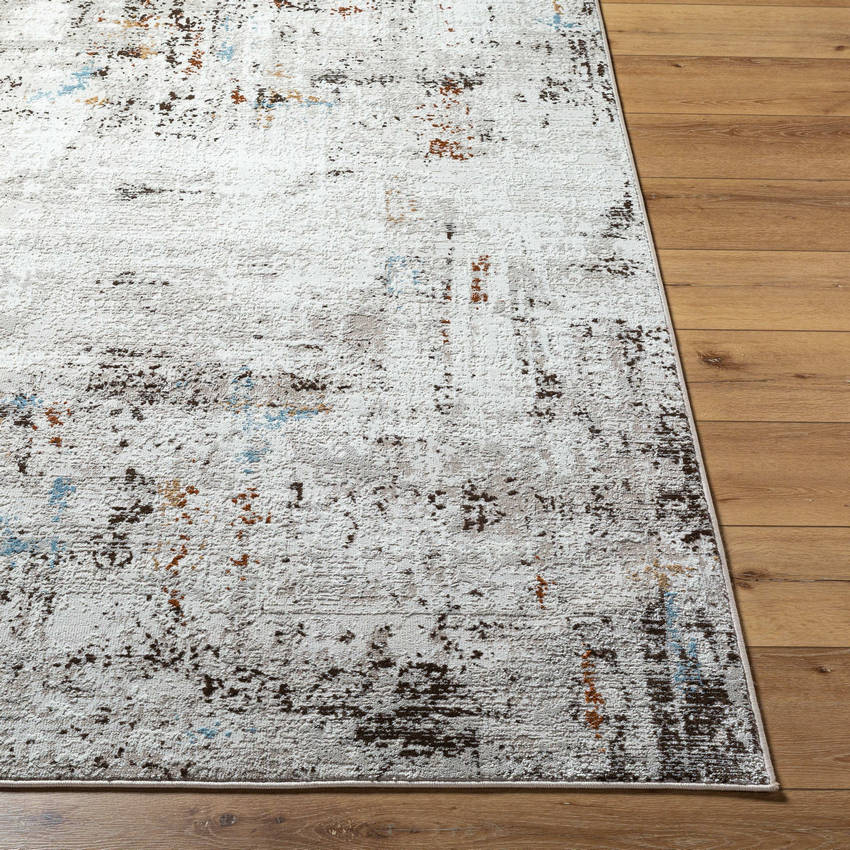 Jaret Rustic Medium Brown Area Rug