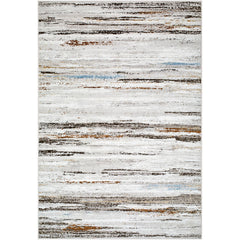 Kennth Rustic Dark Brown/Denim Area Rug