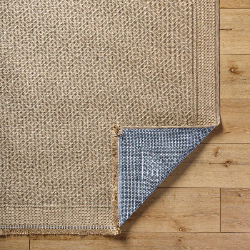 Tang Cottage Tan Washable Area Rug