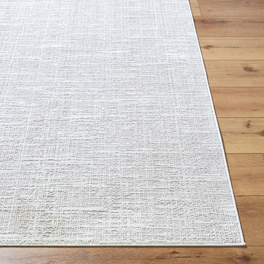 Lazaros Modern Off-White/Beige Area Rug