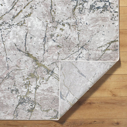 Daphney Modern Taupe/Off-White Area Rug