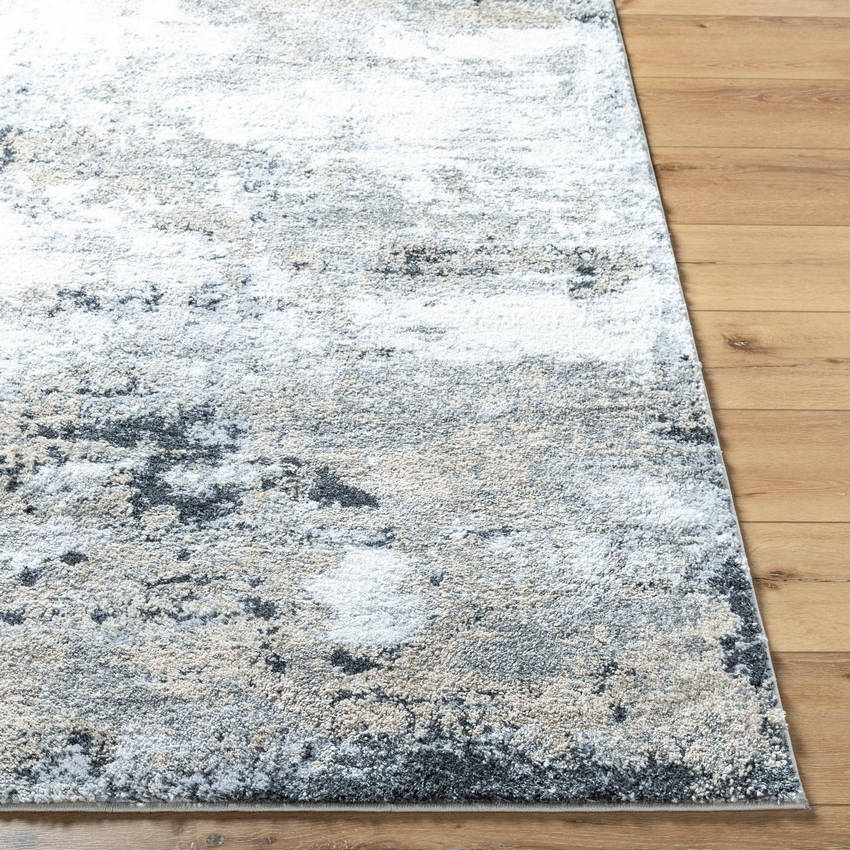 Charta Modern Light Silver Area Rug