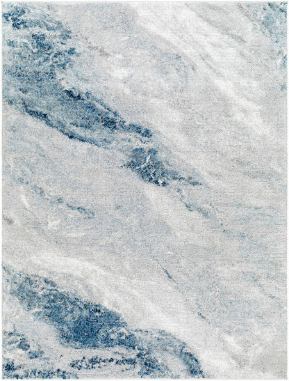 Makkovik Modern Metallic - Silver Area Rug