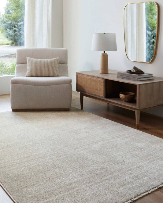 Rasheed Modern Taupe Area Rug