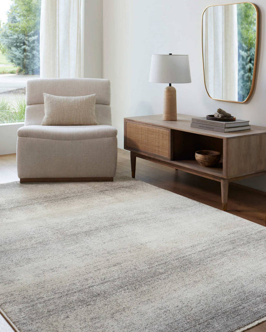 Rasheed Modern Light Slate Area Rug