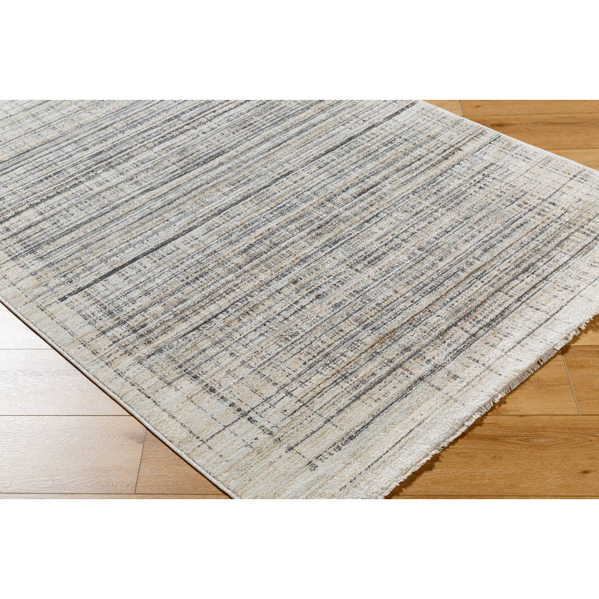 Mikayla Modern Light Slate/Oatmeal Area Rug