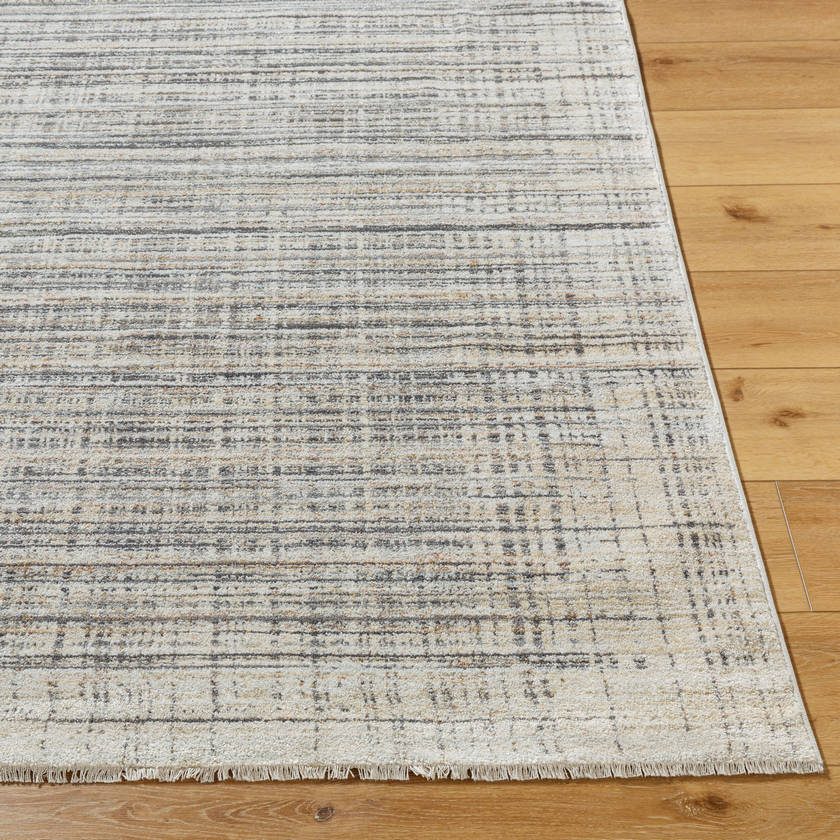 Mikayla Modern Light Slate/Oatmeal Area Rug