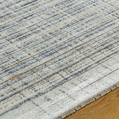 Mikayla Modern Light Slate/Oatmeal Area Rug