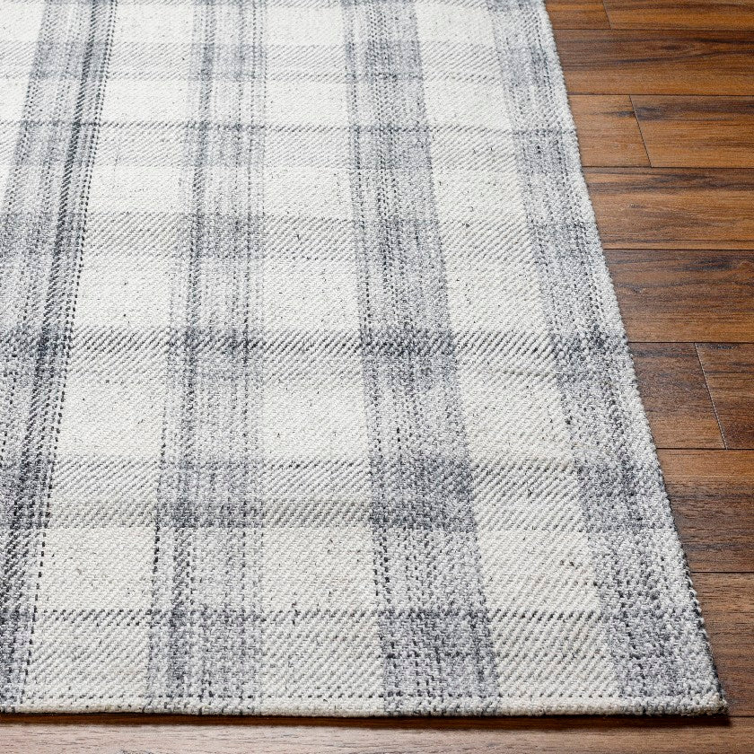 Sammy Modern Light Silver/Ash Area Rug - Becki Owens x Livabliss