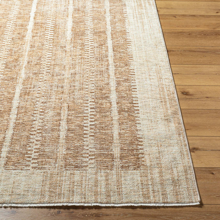 Evyan Modern White/Brown Area Rug