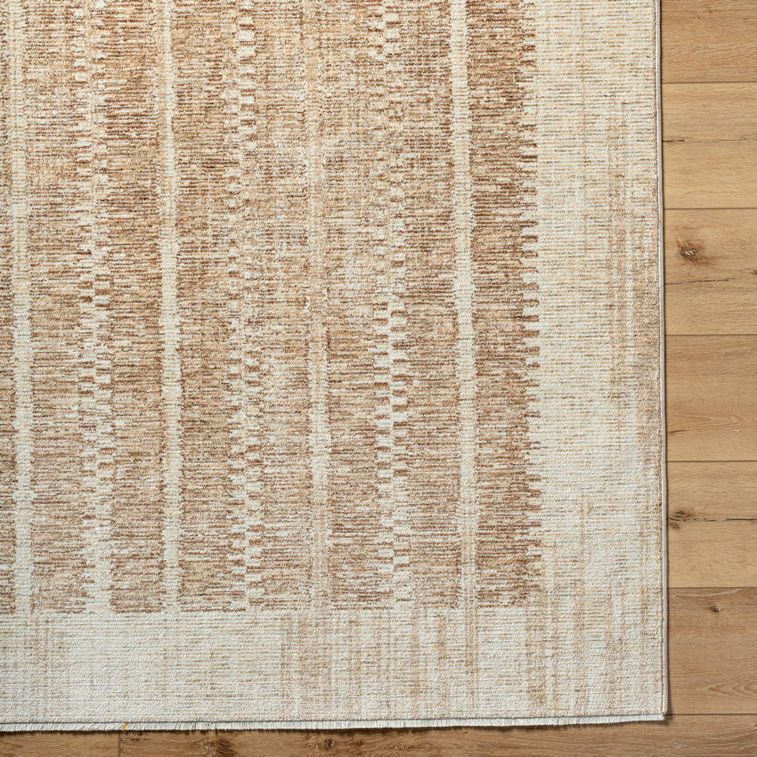 Evyan Modern White/Brown Area Rug