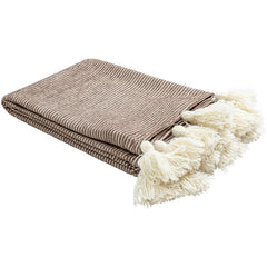 Kapri Dark Brown Throw - Becki Owens x Livabliss