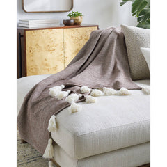 Kapri Dark Brown Throw - Becki Owens x Livabliss