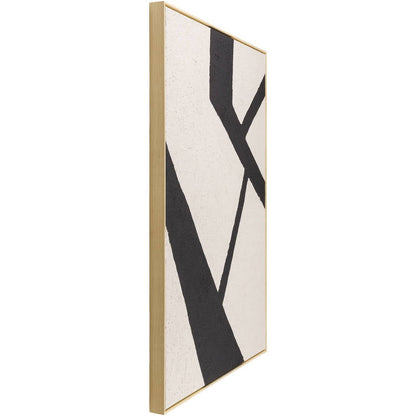 Whitnee Black/Brown Wall Art Piece