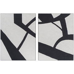 Whitnee Silver Wall Art Piece