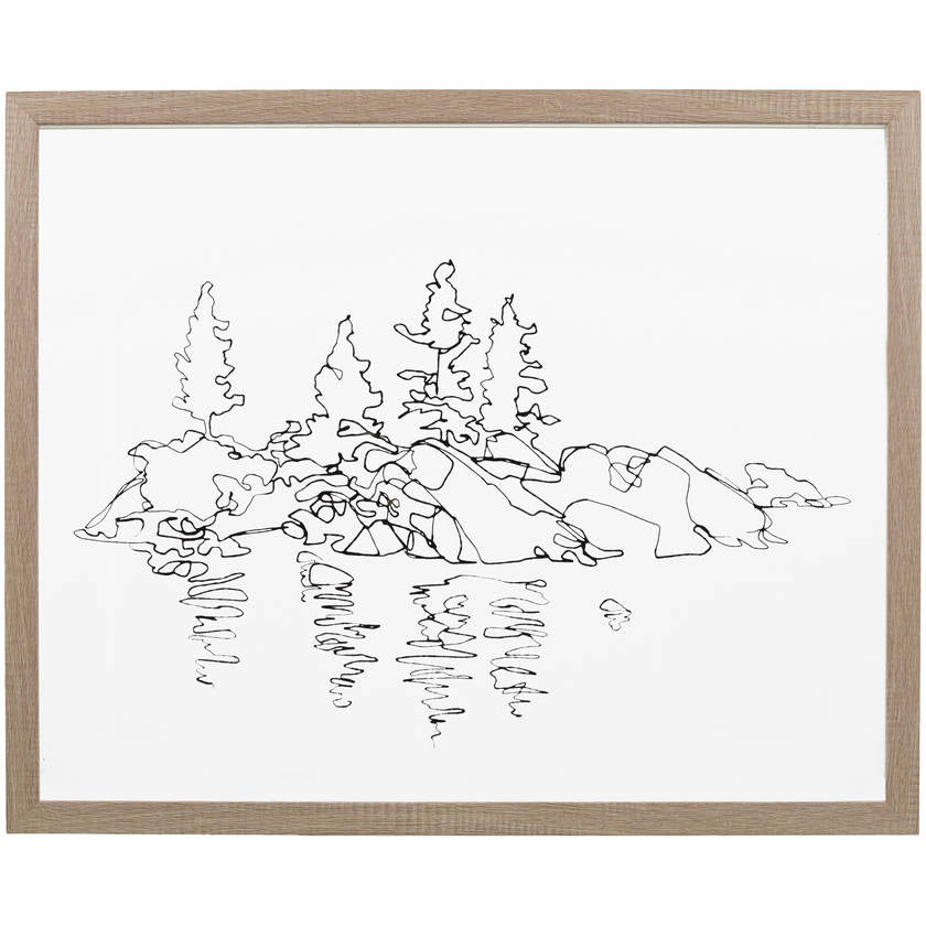 Hollyn Black Wall Art Piece