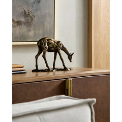 Calisha Gold Decorative Sculpture