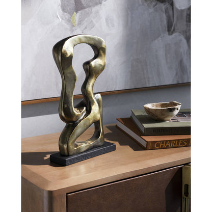 Kang Gold Decorative Sculpture