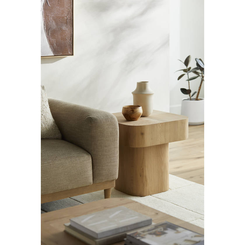 Shakeena Brown End Table
