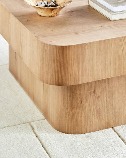 Nickalas Brown Coffee Table