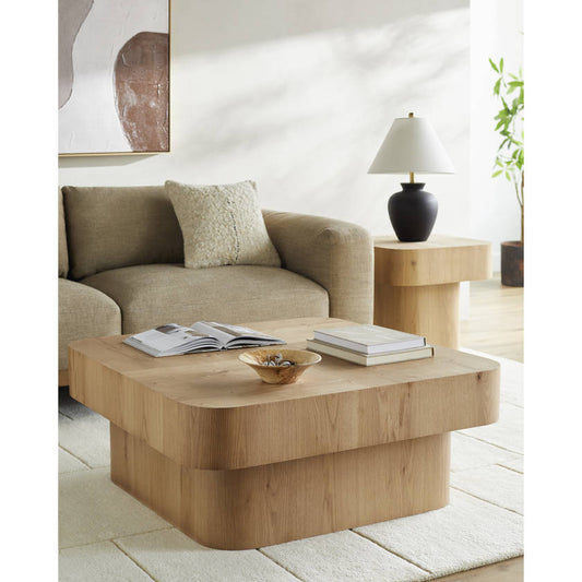 Nickalas Brown Coffee Table