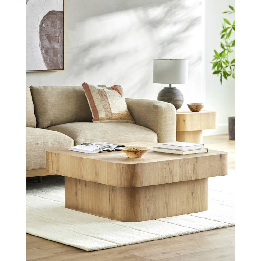 Nickalas Brown Coffee Table