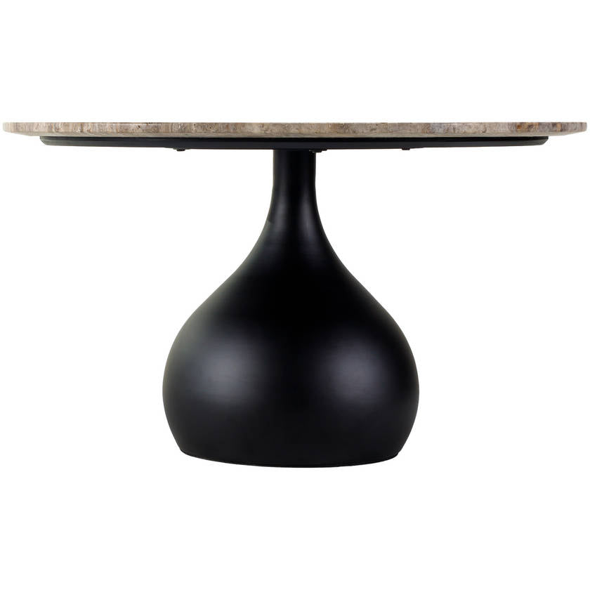 Ivin Cream/Black Coffee Table