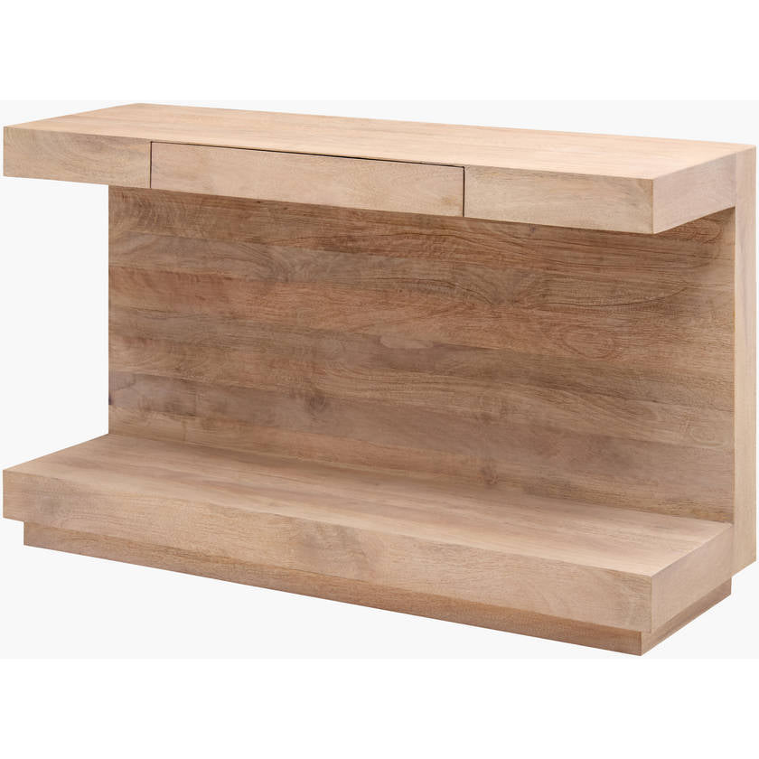 Faron Brown Console Table