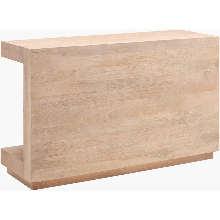 Faron Brown Console Table