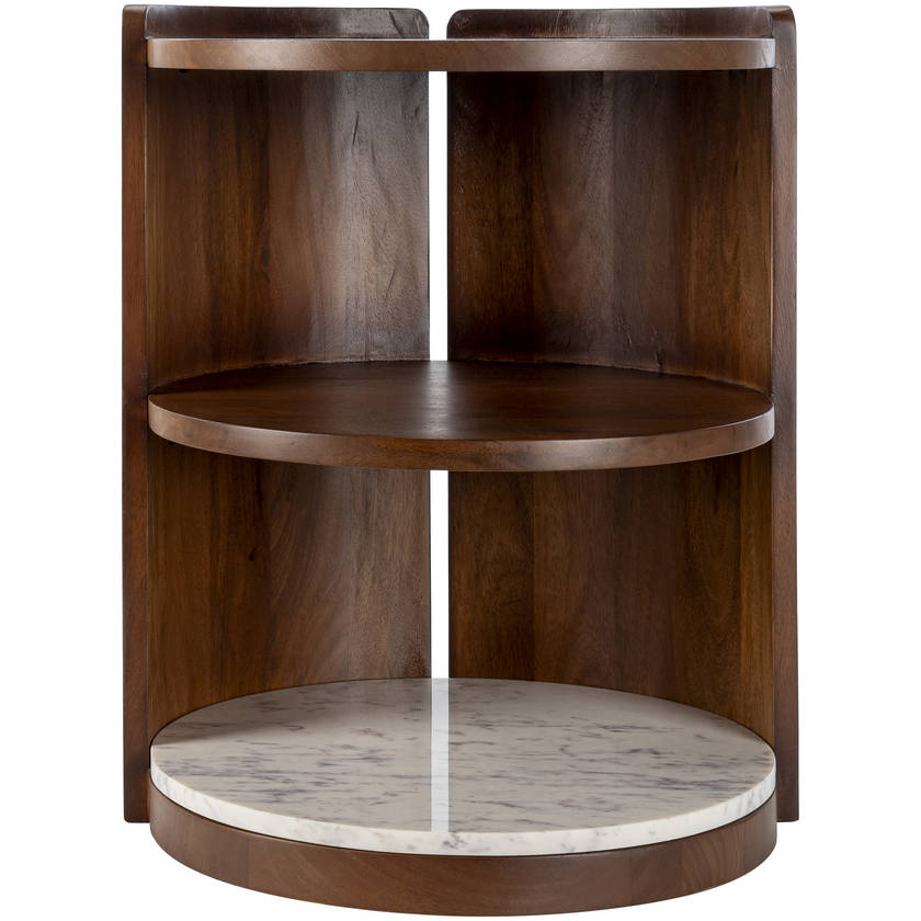 Graig Dark Brown End Table