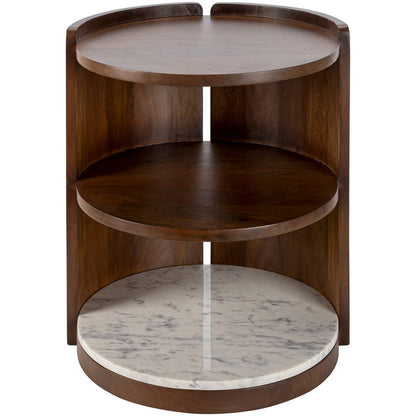 Graig Dark Brown End Table