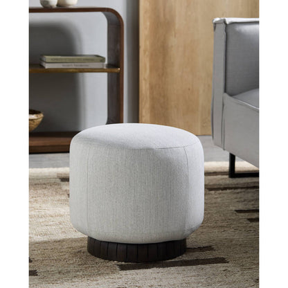 Pomos Cream/Brown Ottoman