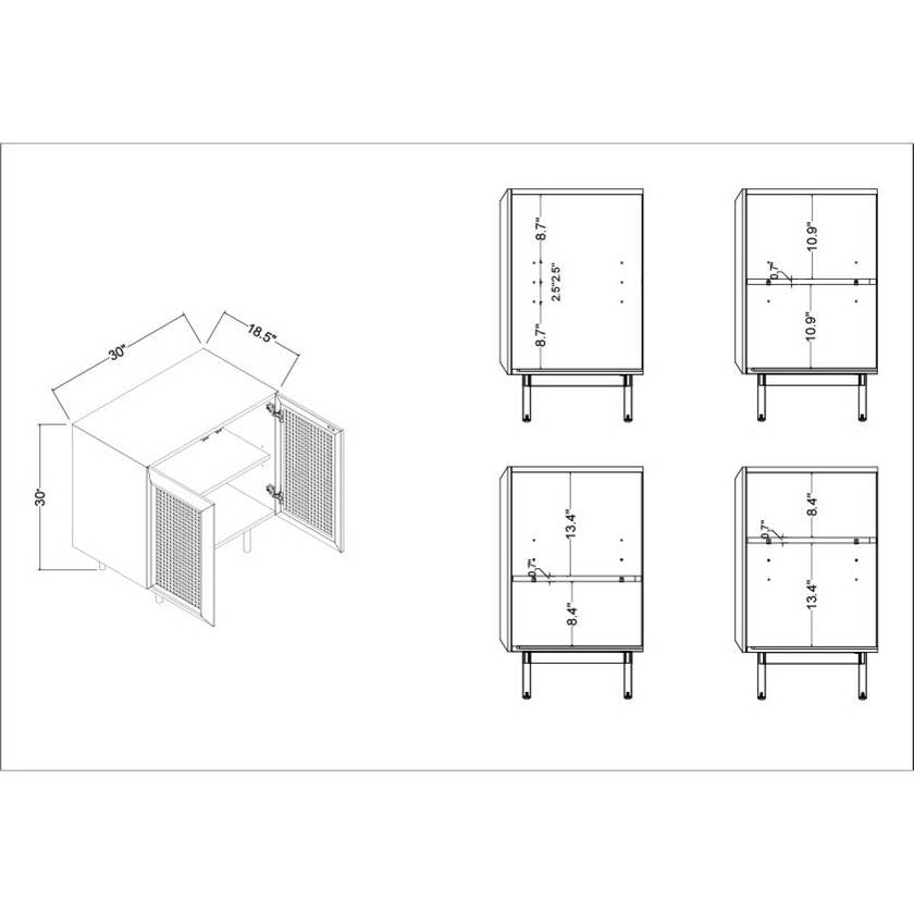 Darrien Brown Cabinet