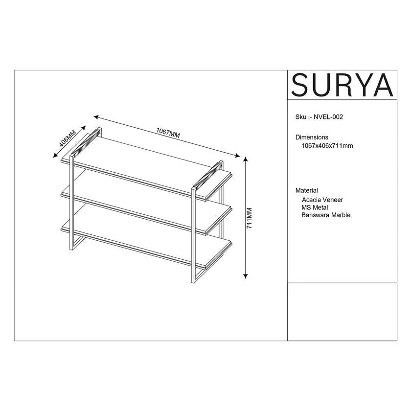 Manolo White Bookcase