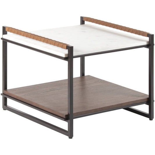 Jawaan White End Table