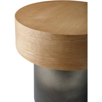 Melitza Metallic - Nickel End Table