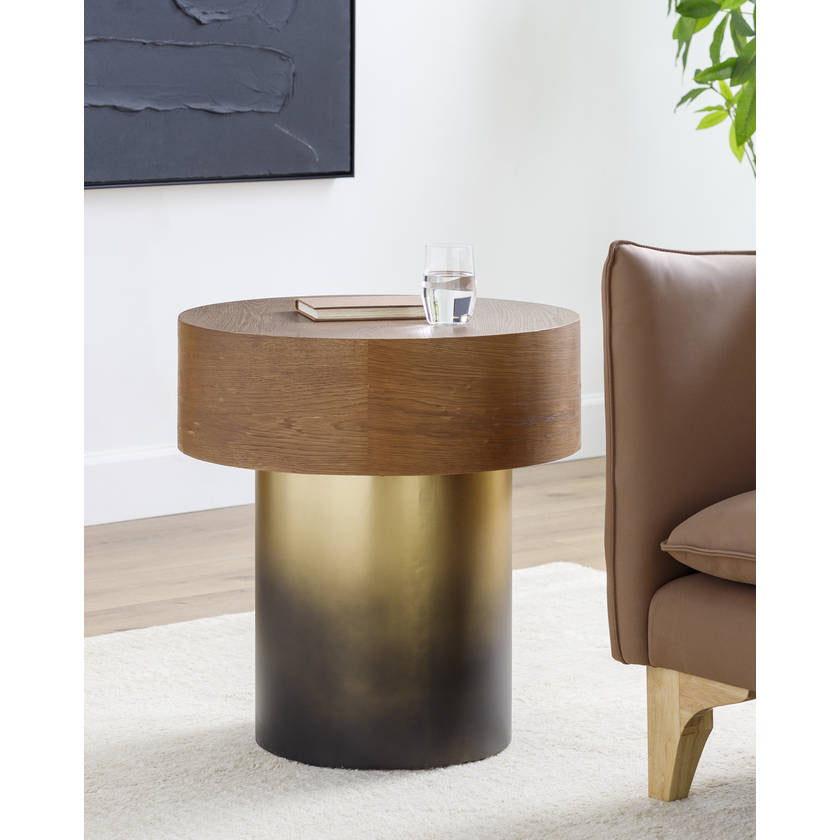 Melitza Dark Brown End Table