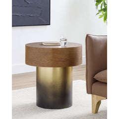 Melitza Dark Brown End Table